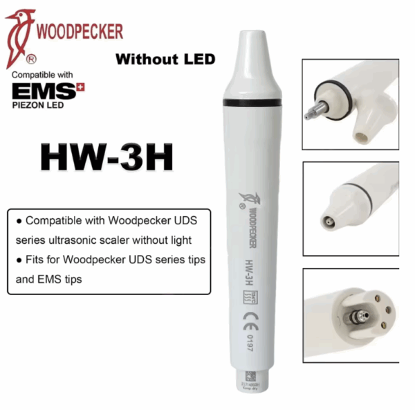 Pieza de mano Woodpecker HW-3H para ultrasonido dental